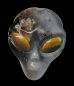 Preview: Alien Skull Black Agate